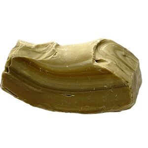 Cream Carmel Swirl Art Glass Cullet‎ Slag Glass #5XL54